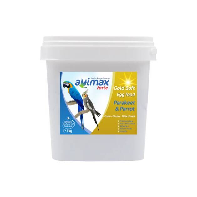 AVIMAX FORTE GOLD SOFT PARAKEET & PARROT
