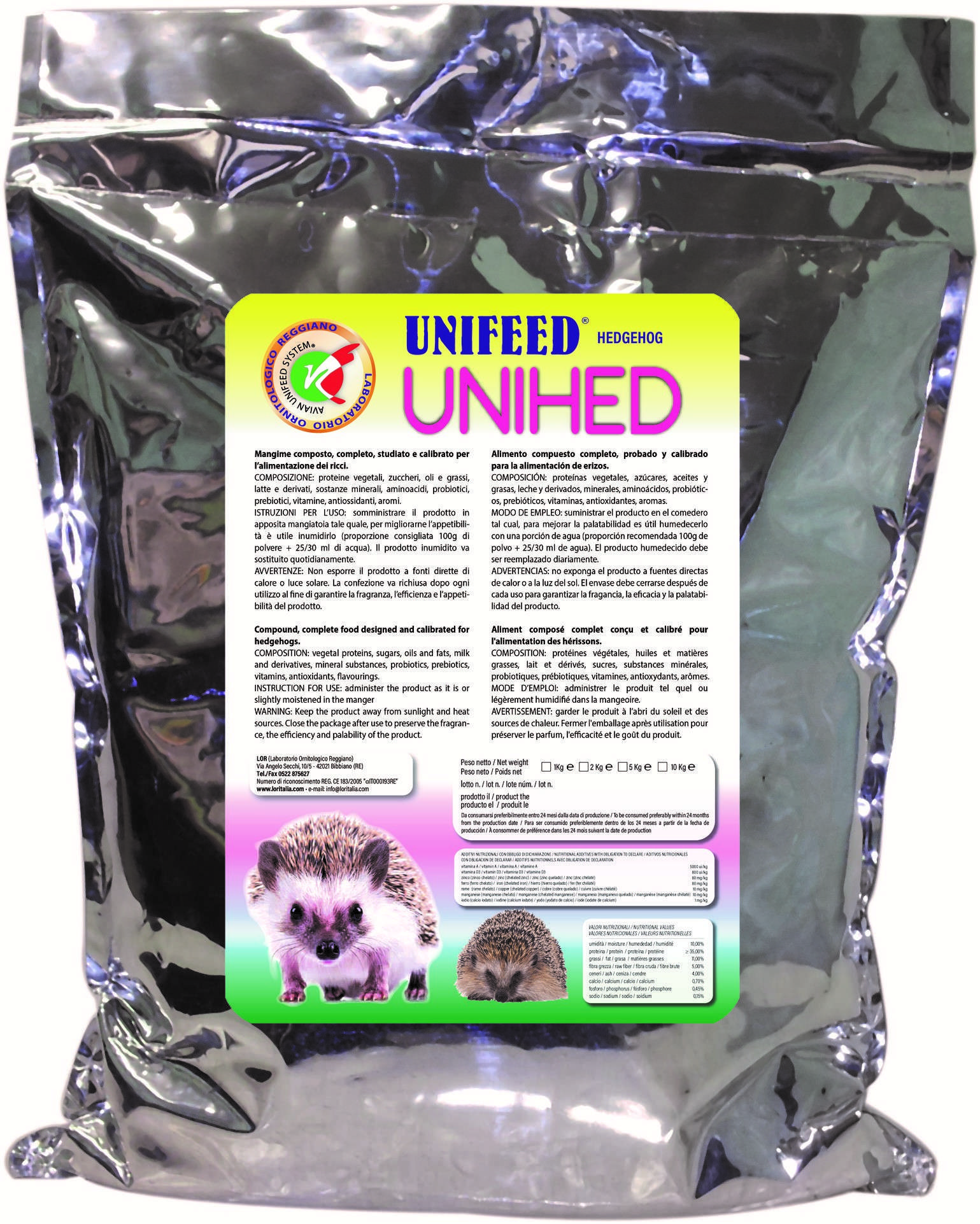 UNIFEED UNIHED-HEDGEHOG COMPLETE FEED